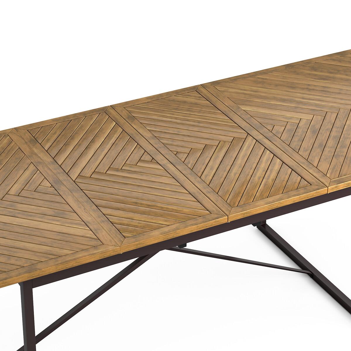 Nottingham Pine Parquet Extendable Dining Table (Seats 6-10) – image 4