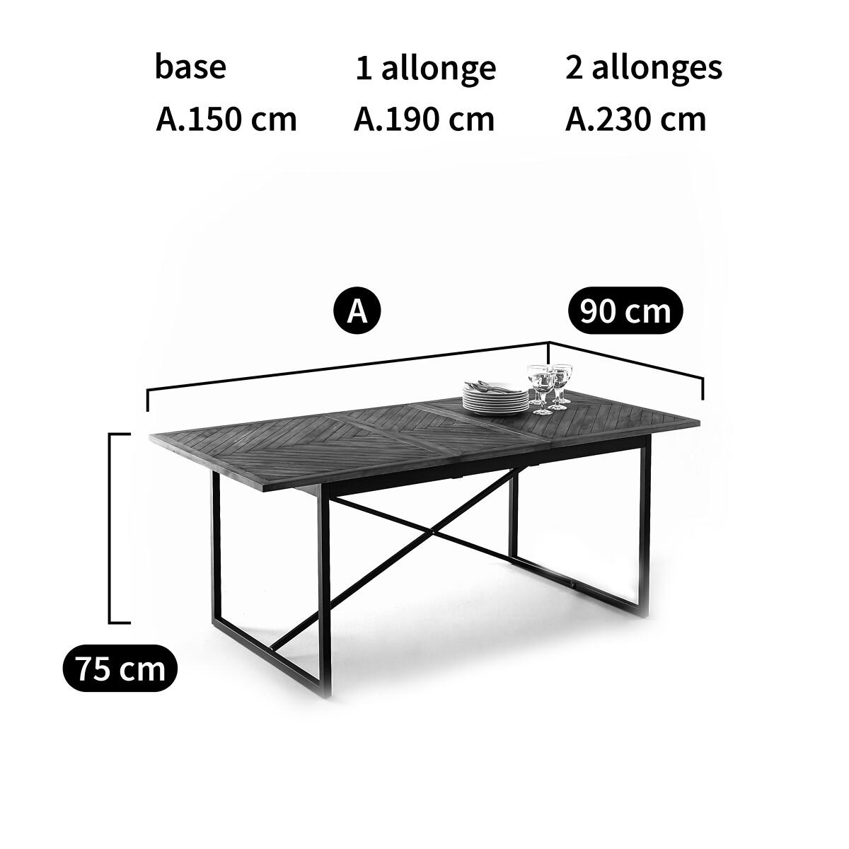 Nottingham Pine Parquet Extendable Dining Table (Seats 6-10) – image 8