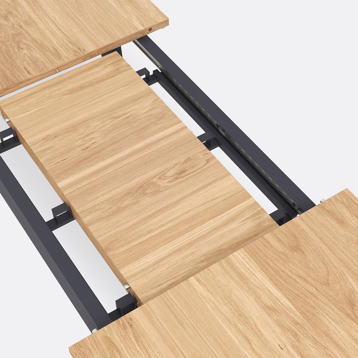 Daffo Pine Dining Table with 2 Extensions (Seats 6-8) – image 6