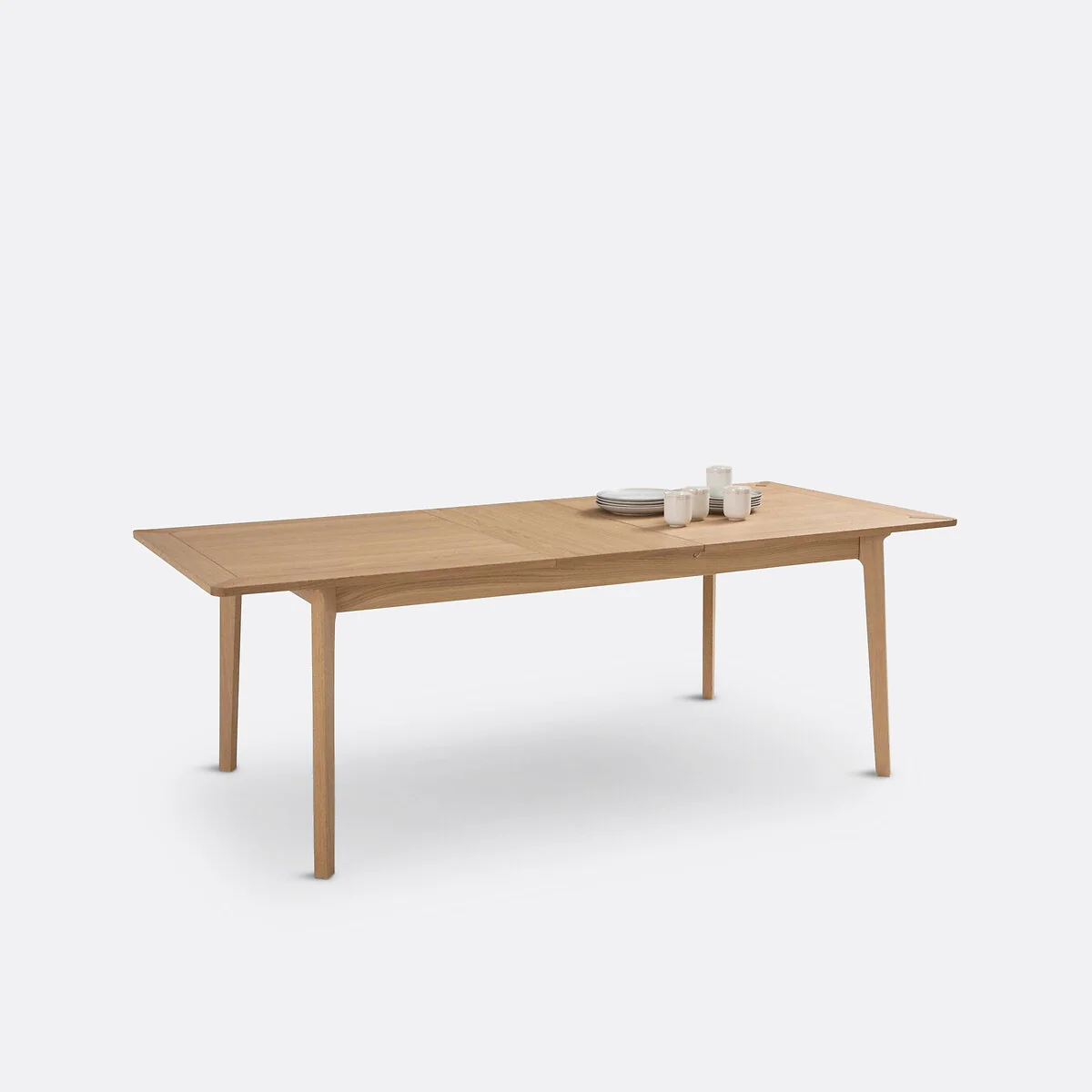Pully 6-10 Seater Extending Dining Table in Oak Veneer – image 5