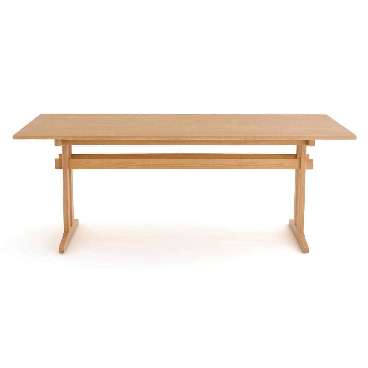 Sergey Brushed Solid Pine Dining Table (Seats 6-8) – image 2