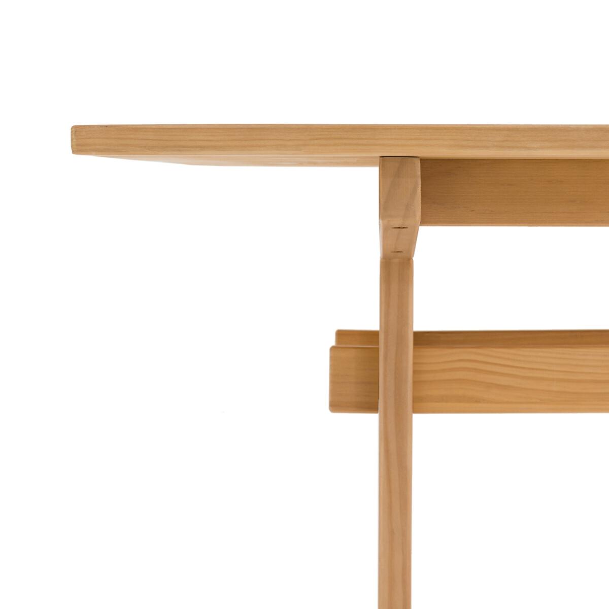 Sergey Brushed Solid Pine Dining Table (Seats 6-8) – image 4