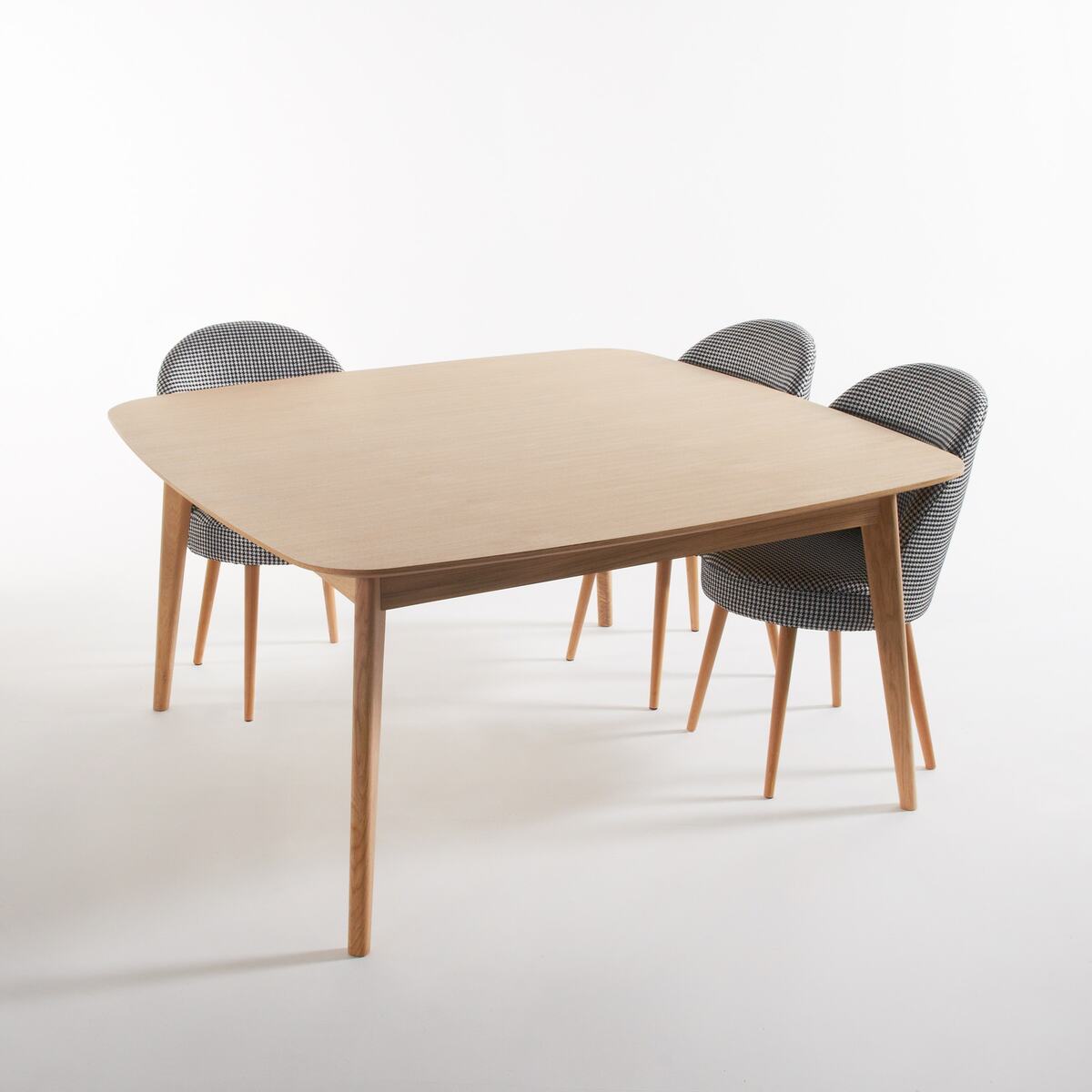 Biface Oak Square Dining Table (Seats 8) – image 3