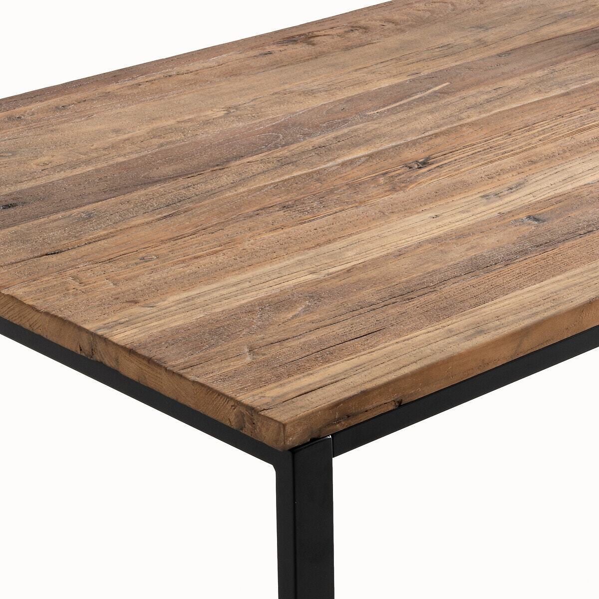 Orma Recycled Elm Top Dining Table – image 4