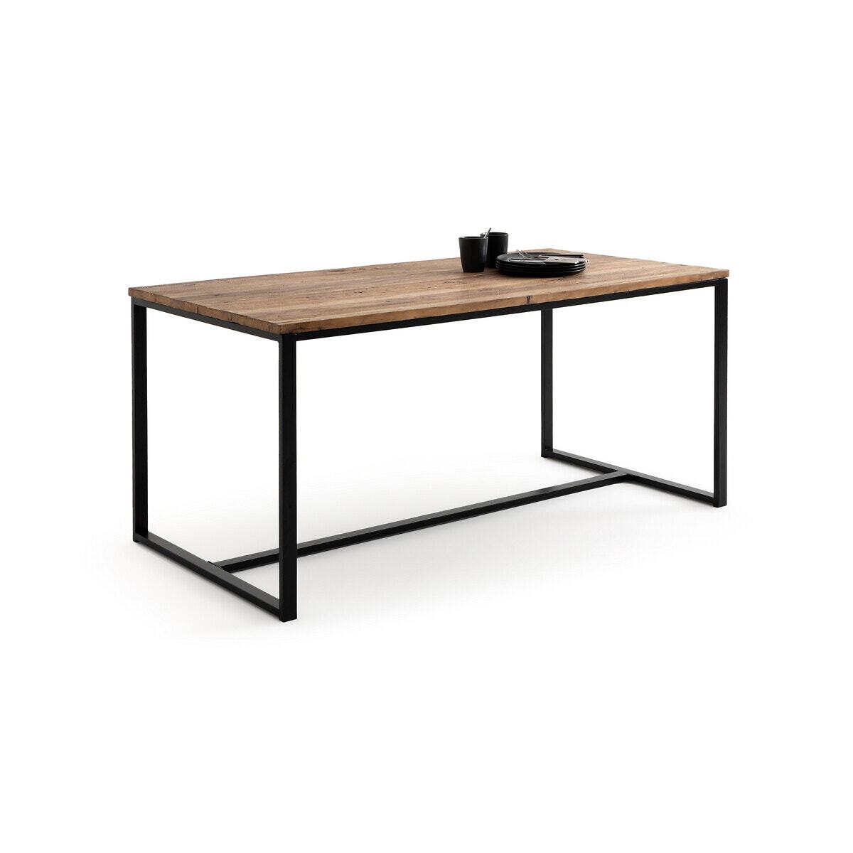 Orma Recycled Elm Top Dining Table – image 5