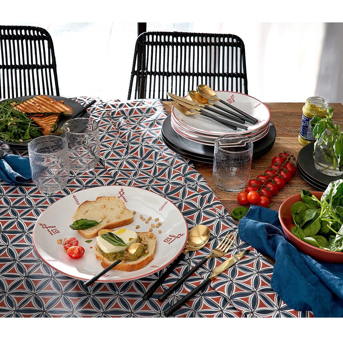 Orma Recycled Elm Top Dining Table – image 7