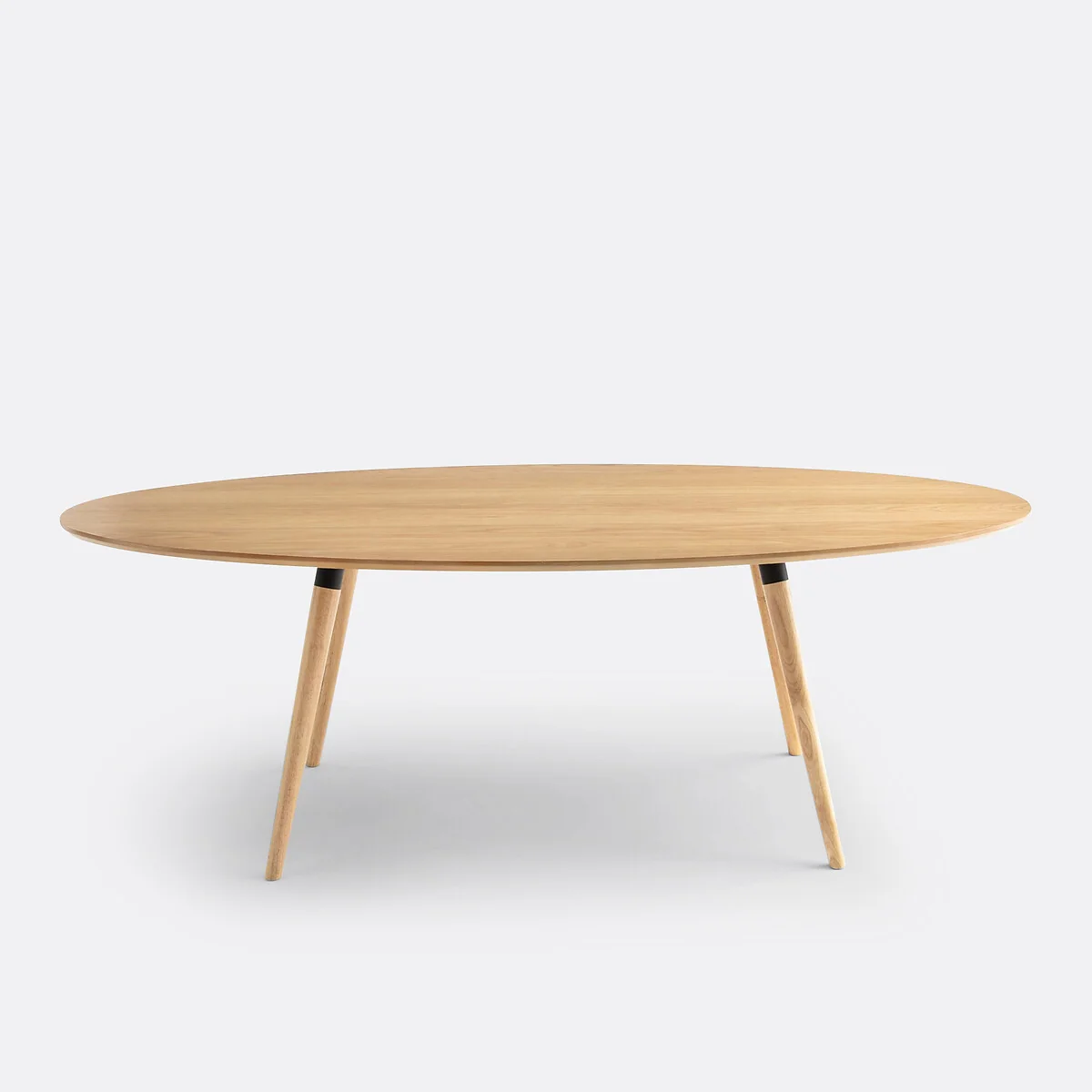 Blutante 6-8 Seater Oval Dining Table in Oak Veneer – image 2