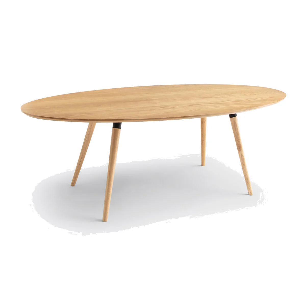 Blutante 6-8 Seater Oval Dining Table in Oak Veneer – image 1