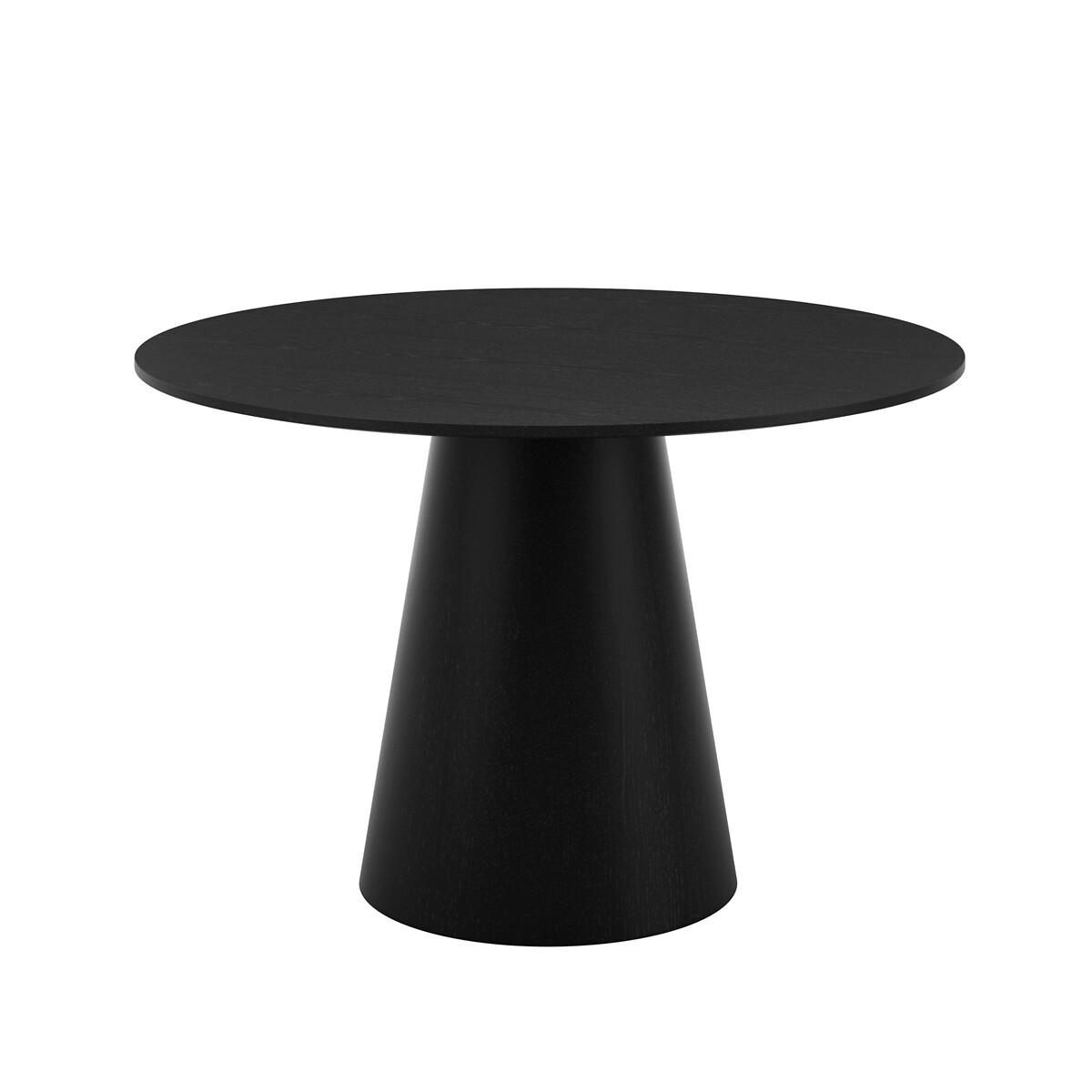 Carlina Round Wood Dining Table with Flared Pedestal Base (Seats 4) – image 2