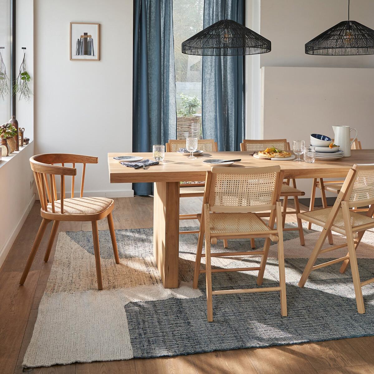 Malu Rectangular Pine Dining Table (Seats 6-8) – image 9