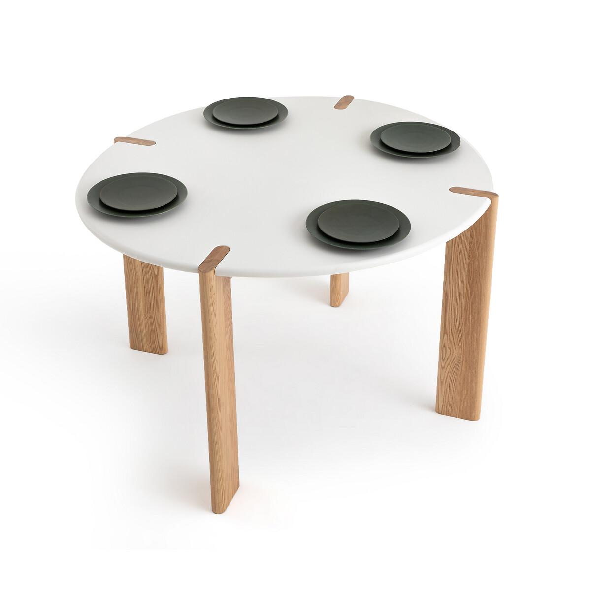 Galet Round Beech Dining Table (Seats 4) – image 5