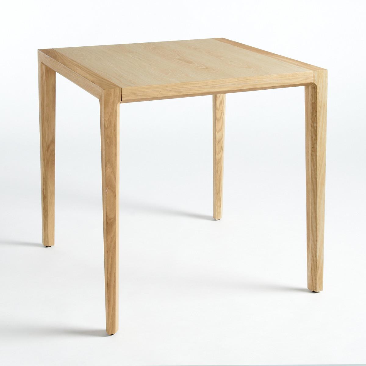 Nizou Square Oak Bistro Dining Table, designed by E. Gallina. Gallina – image 1