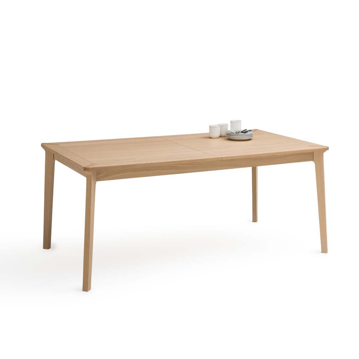 Pull Extendable Oak Dining Table (Seats 6-10) – image 3