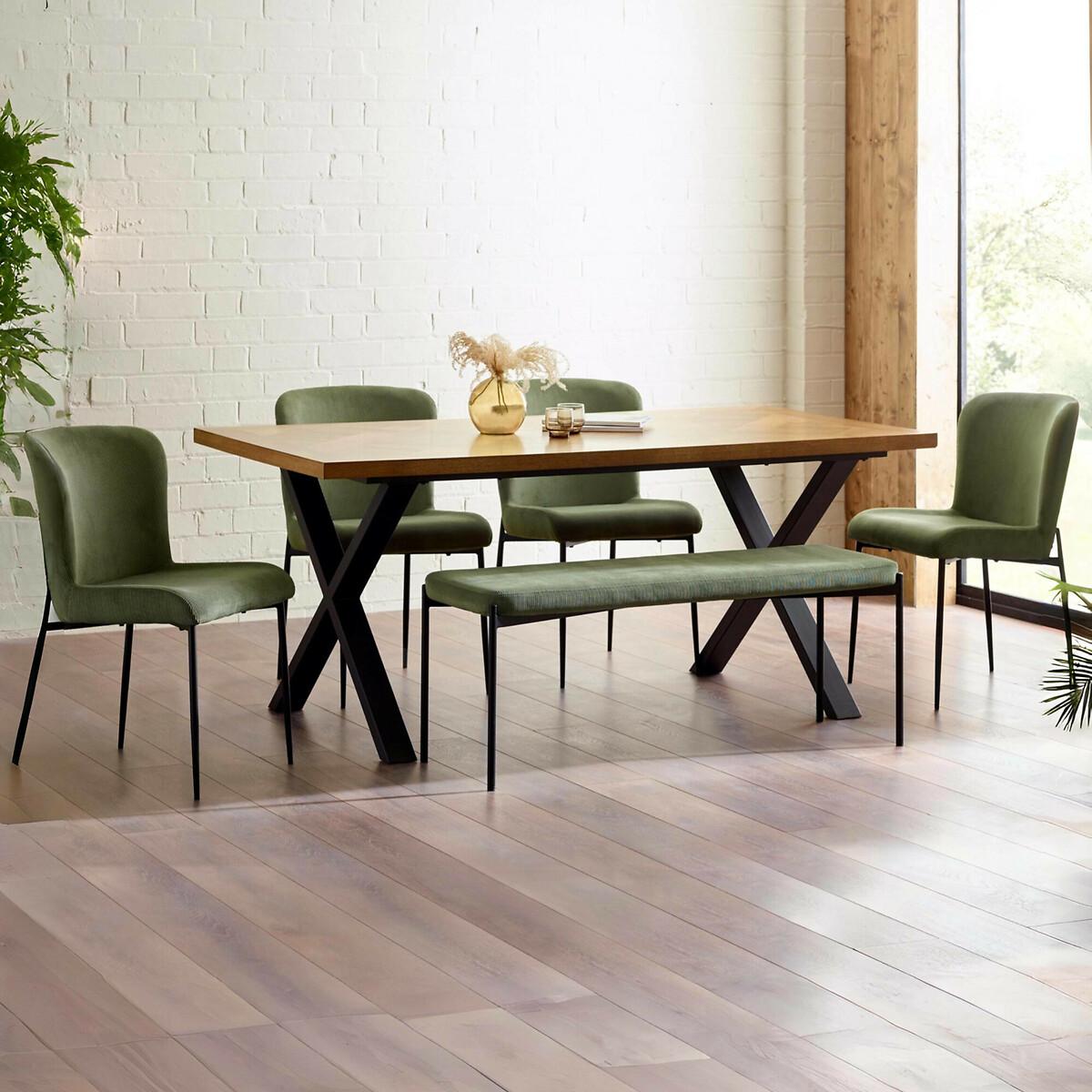 Auren Herringbone Dining Table – image 2