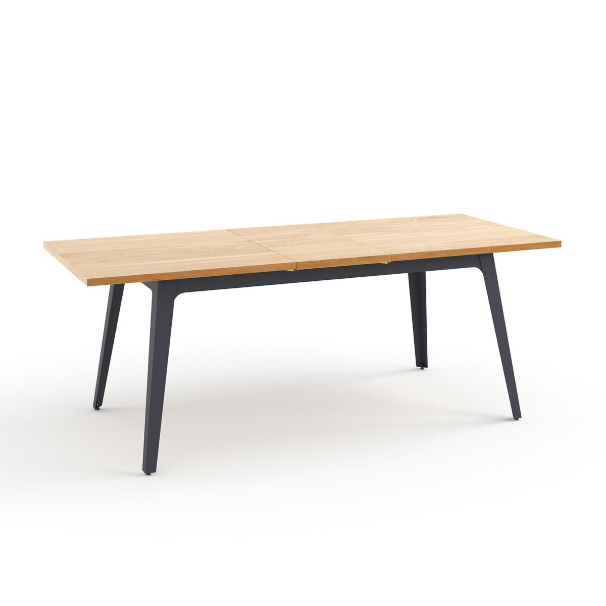 Daffo Pine Dining Table with 2 Extensions (Seats 6-8) – image 2