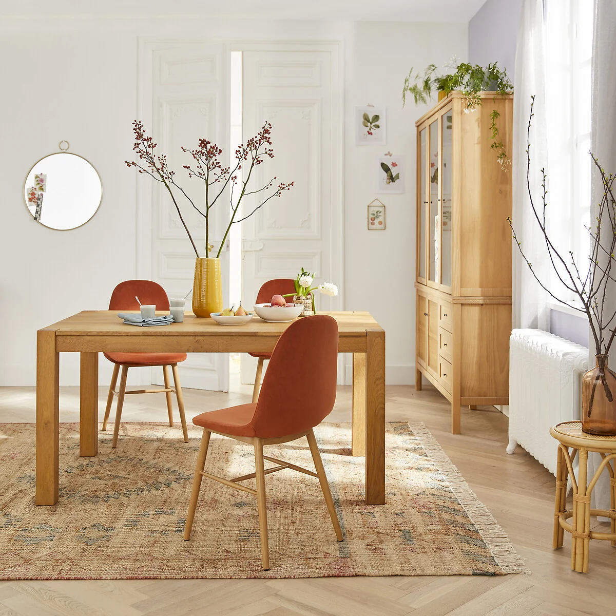 Adelita 6-8 Seater Extending Dining Table in Oiled Oak – image 2