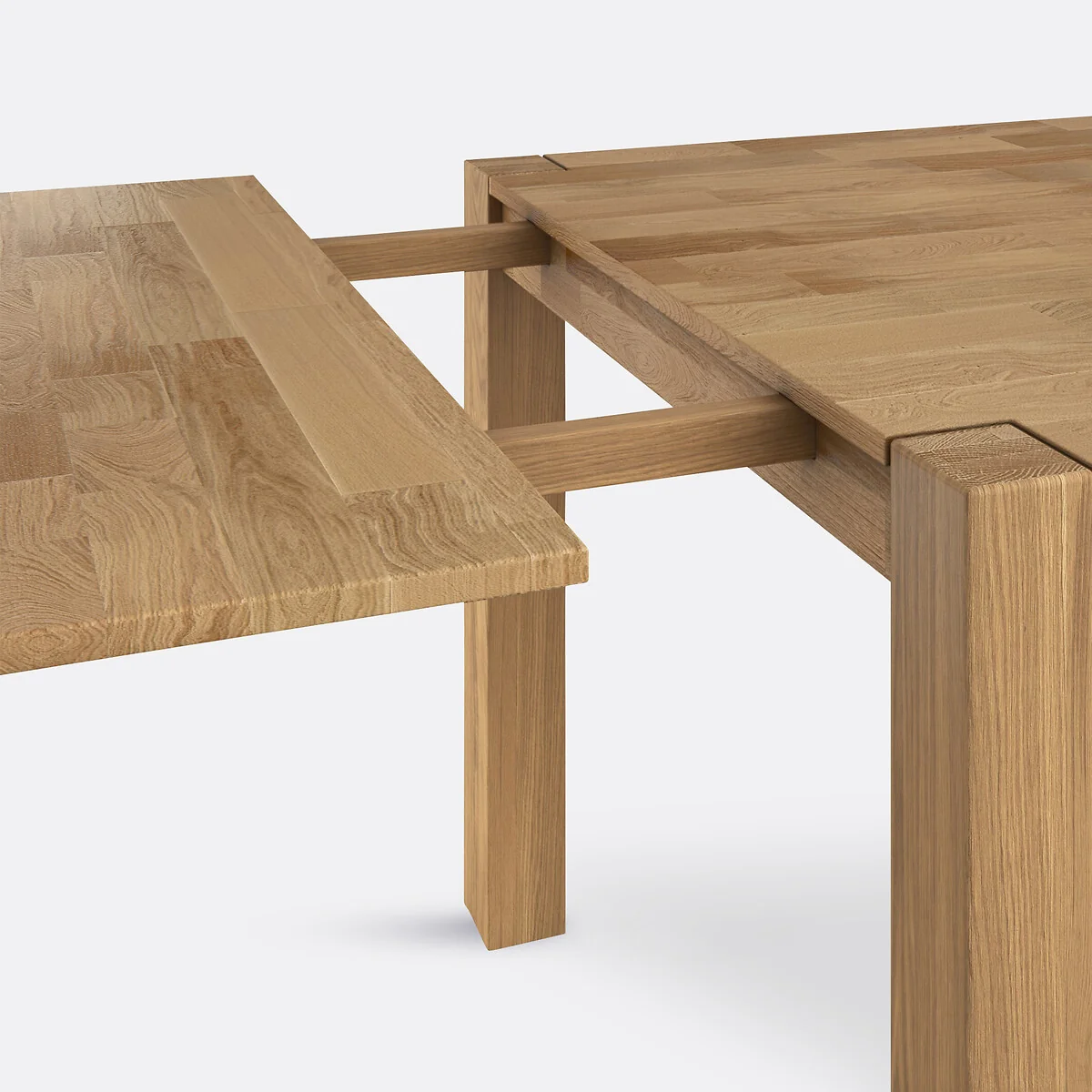 Adelita 6-8 Seater Extending Dining Table in Oiled Oak – image 5