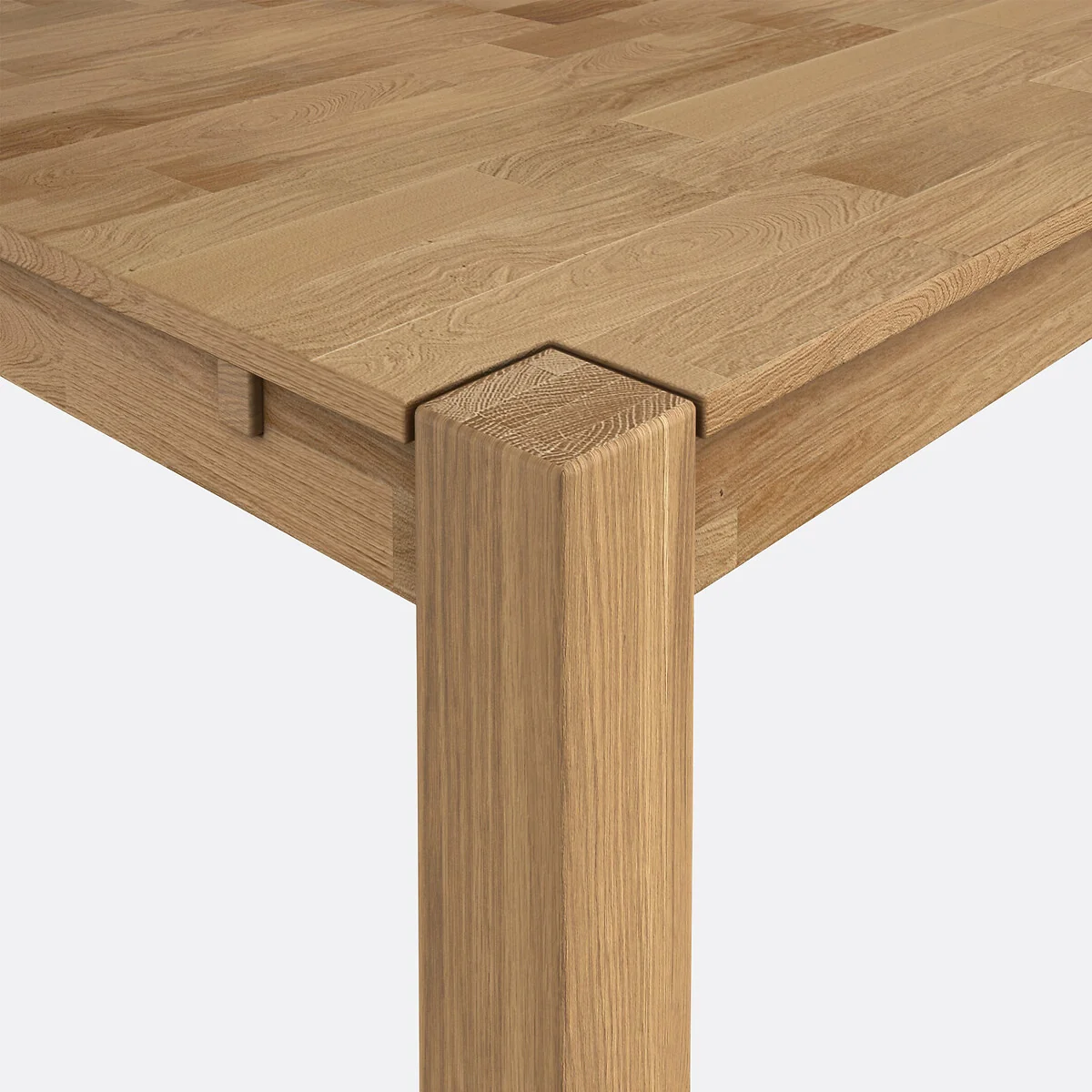Adelita 6-8 Seater Extending Dining Table in Oiled Oak – image 7