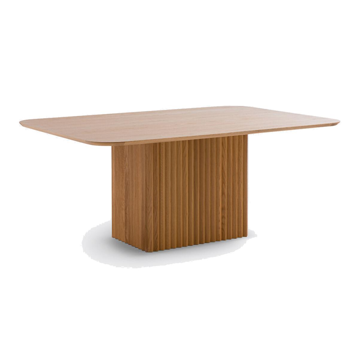 Onate Oak Dining Table with Central Base (Seats 6-8) – image 1