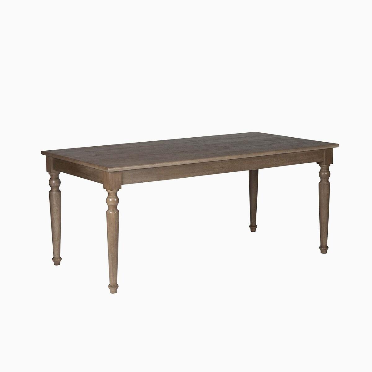 Tavi Traditional Mango Wood Dining Table (Seats 6) – image 3