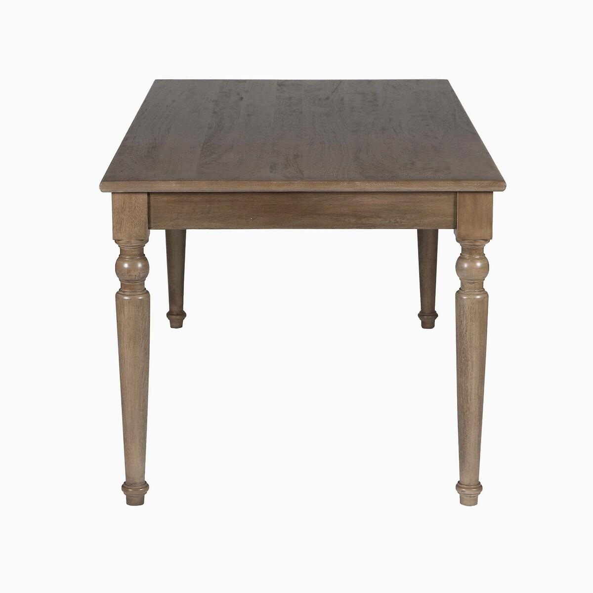 Tavi Traditional Mango Wood Dining Table (Seats 6) – image 4