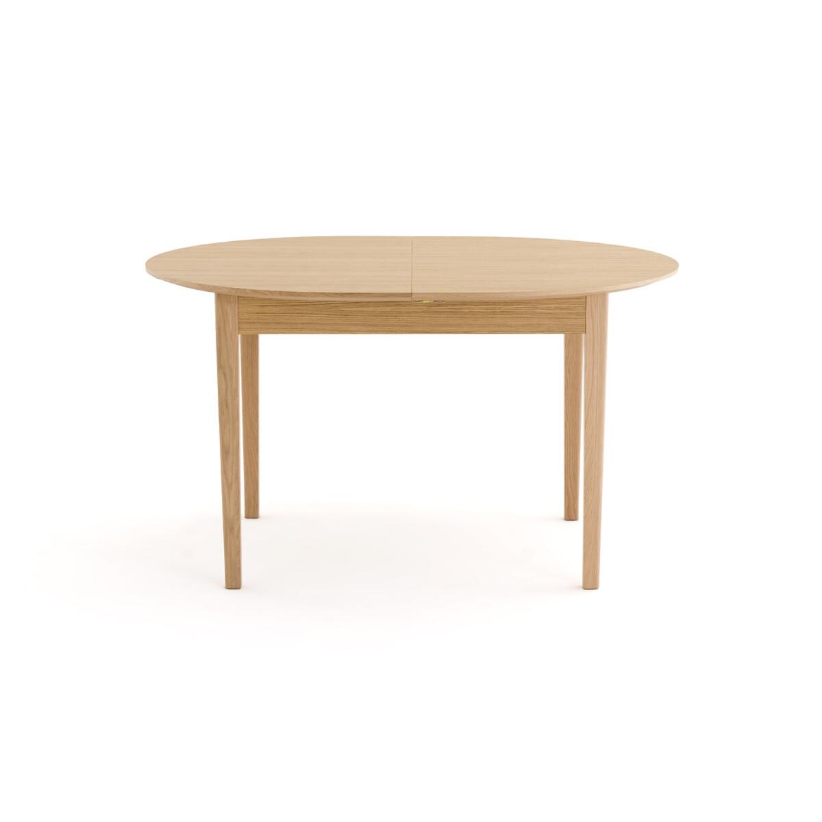 Wapong Extendable Oak Veneer Round Dining Table (Seats 4-6) – image 2