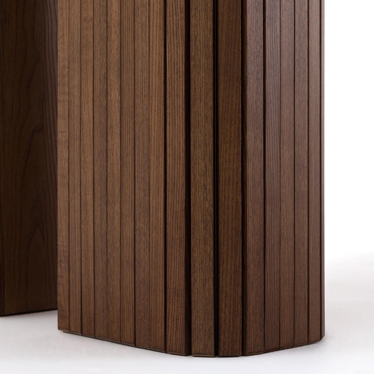 Latti Oak Veneer Rectangular Dining Table (Seats 6-8) – image 5