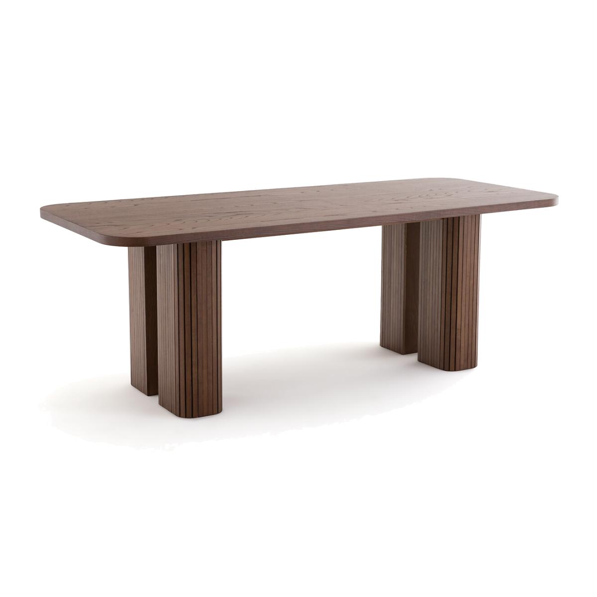 Latti Oak Veneer Rectangular Dining Table (Seats 6-8) – image 1