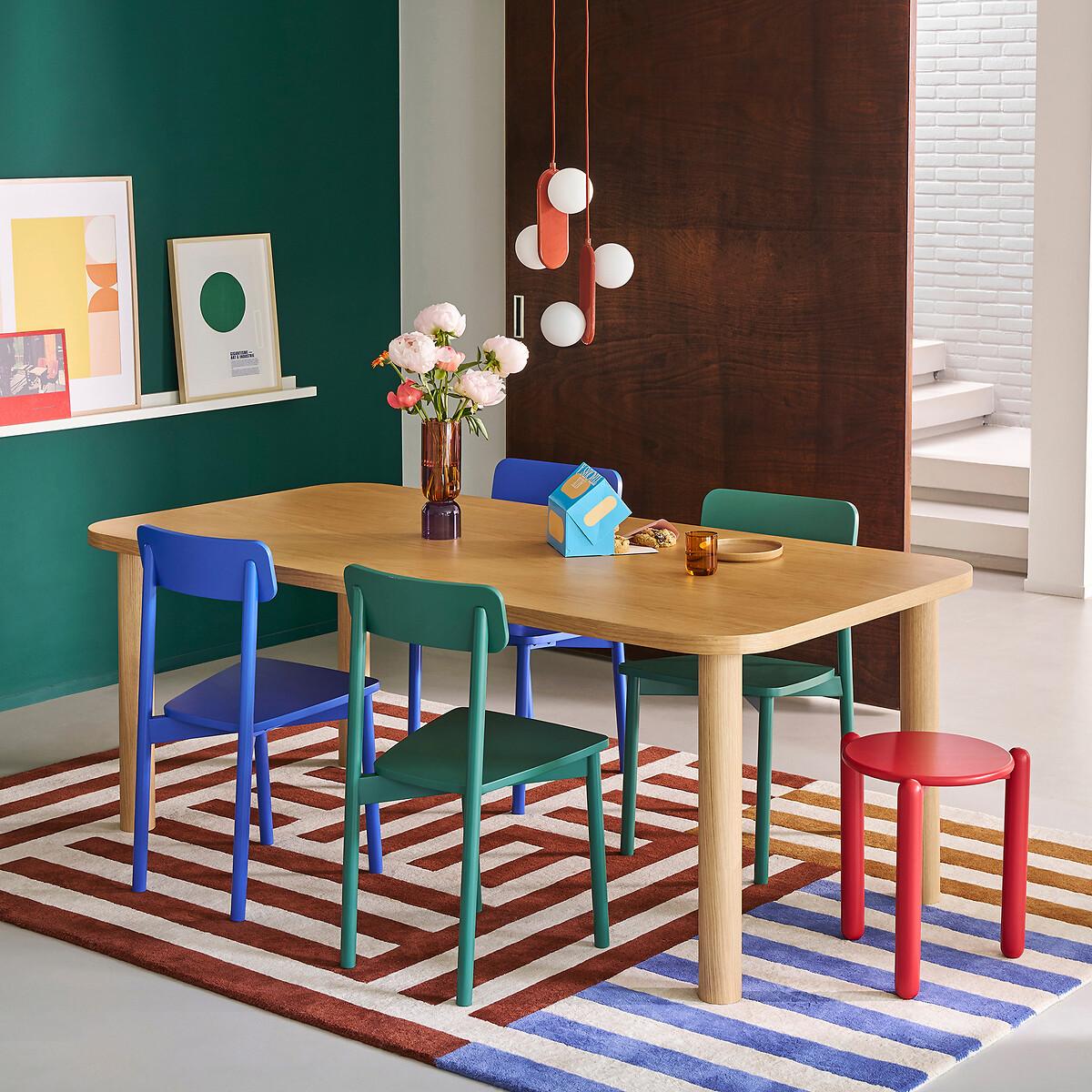 Biface Oak Veneer Dining Table (Seats 8) – image 7