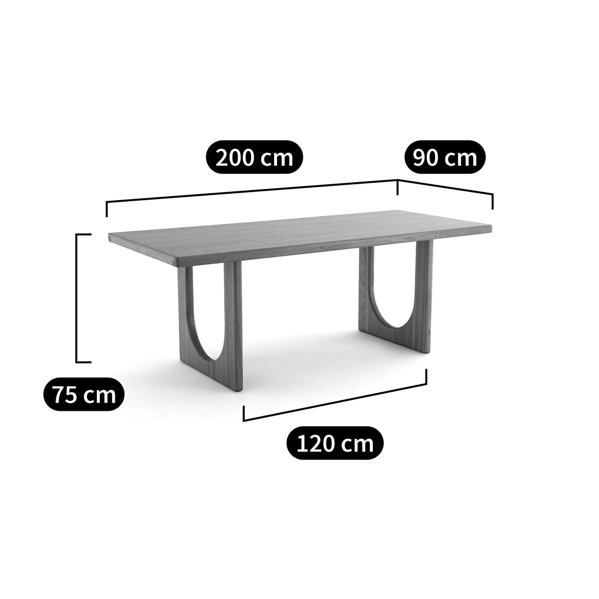 Les Signatures - Douve Solid Oak Dining Table (Seats 6-8) – image 8