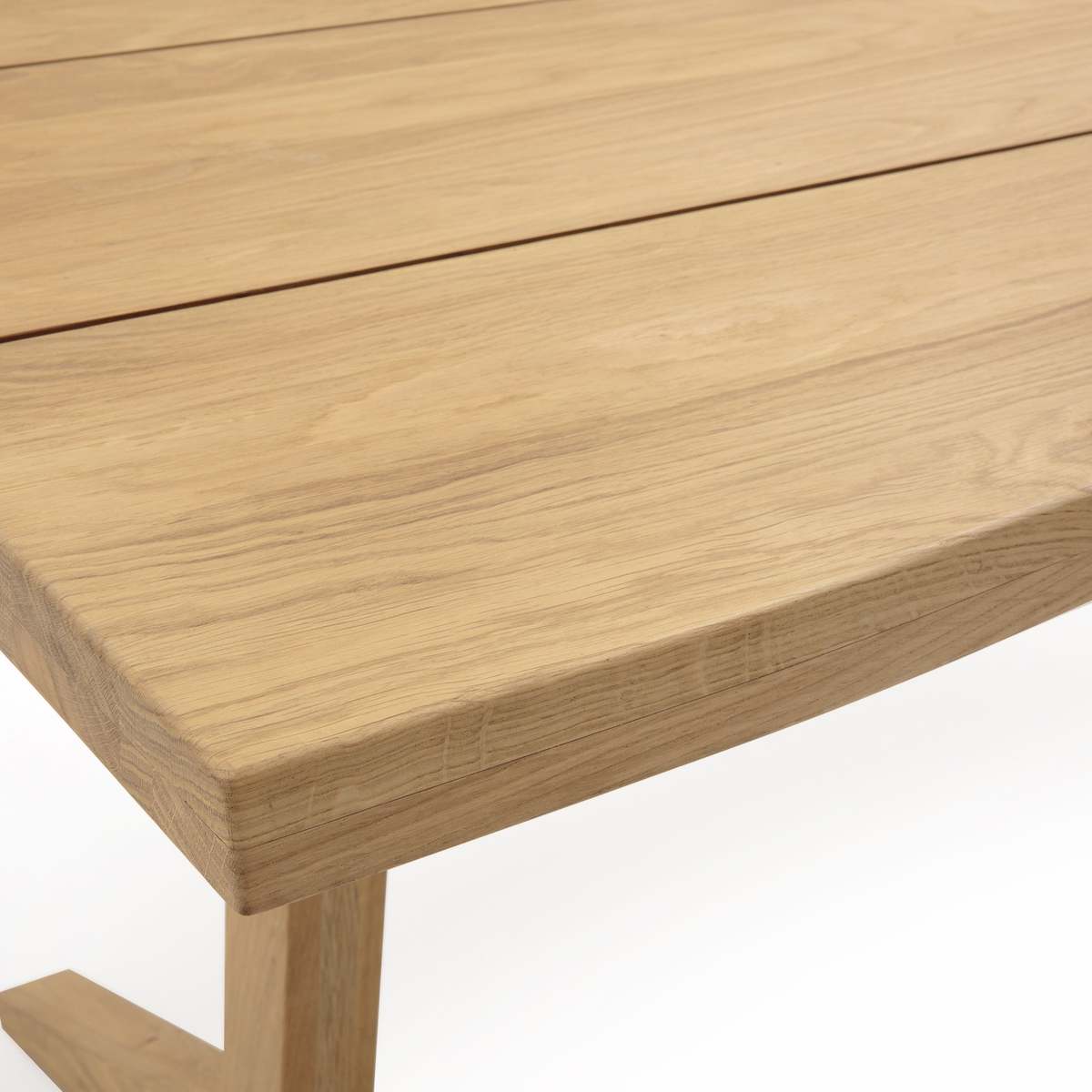 Waska Solid Oak Dining Table – image 3