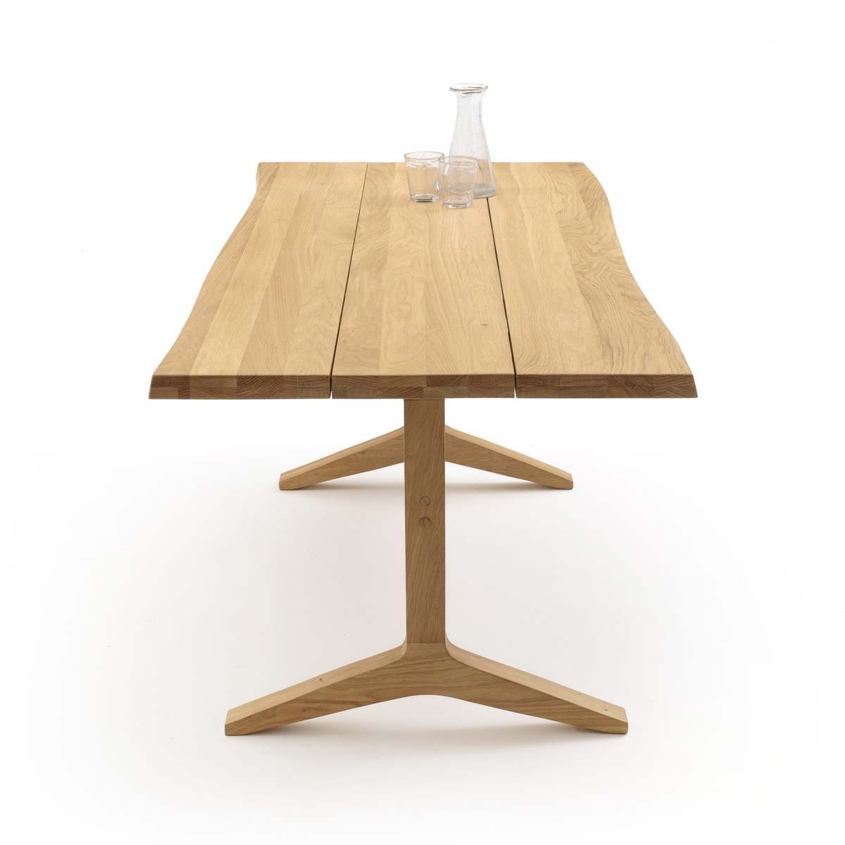 Waska Solid Oak Dining Table – image 4