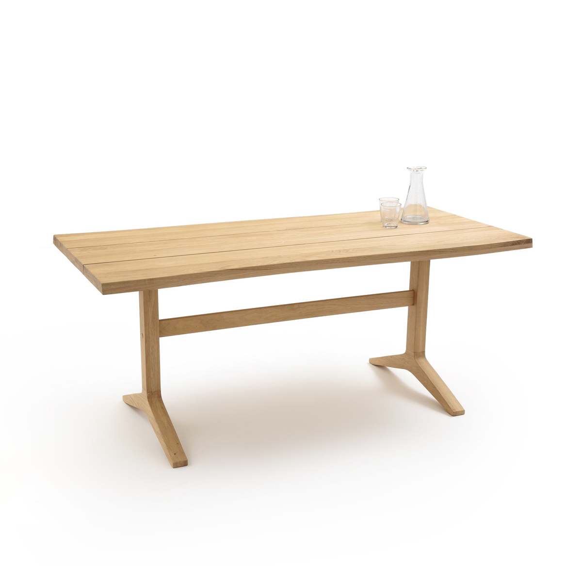 Waska Solid Oak Dining Table – image 1