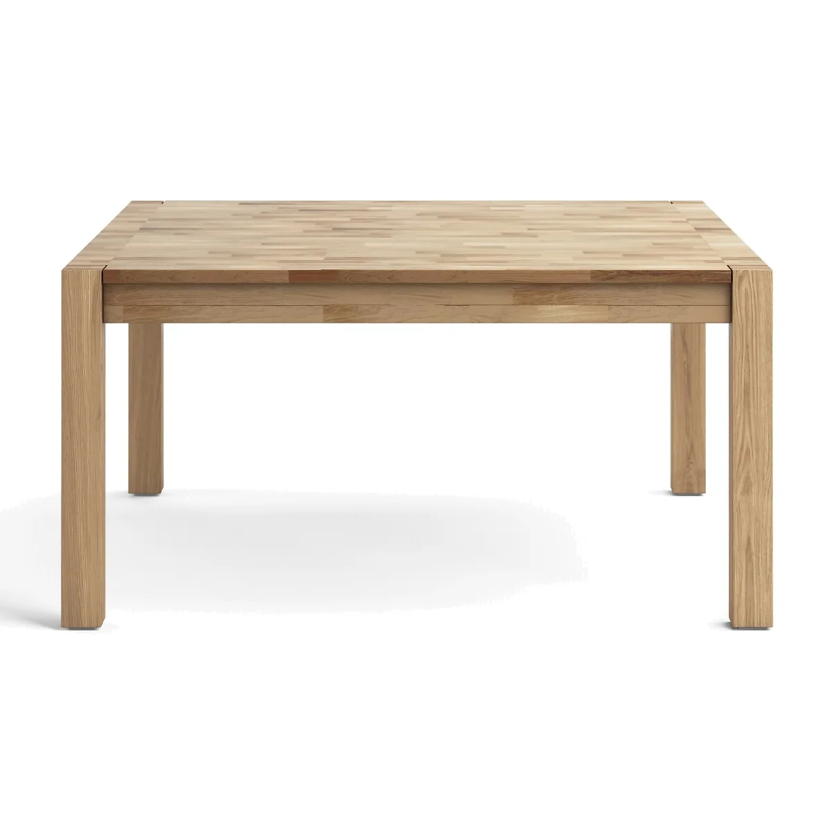 Adelita Square Oak Dining Table, Seats 8 – image 1