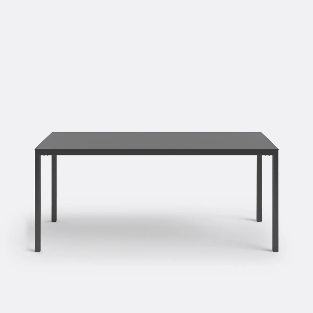 Hiba 6 Seater Dining Table in Black Steel – image 3
