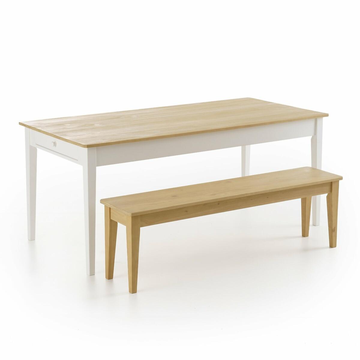 Alvina Solid Pine Dining Table (Seats 6-8) – image 4