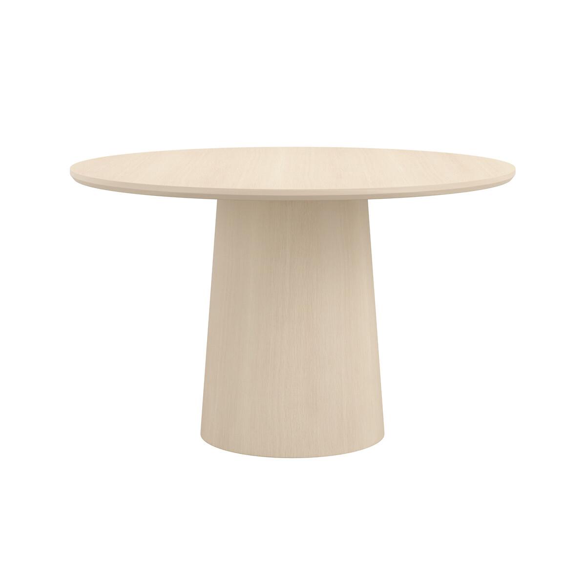 Hazell Light Ash Wood Minimalist Dining Table (Seats 4) – image 3