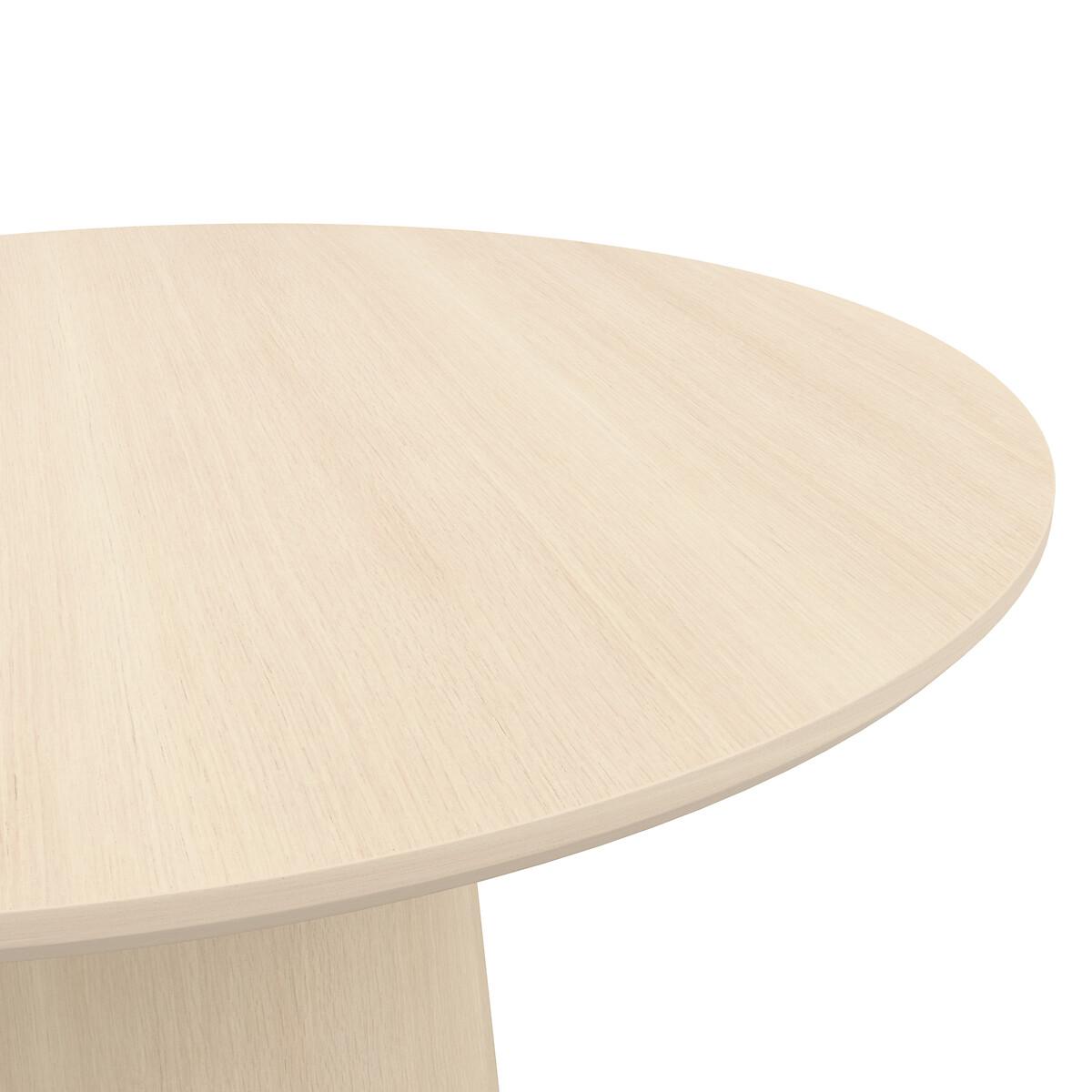 Hazell Light Ash Wood Minimalist Dining Table (Seats 4) – image 4