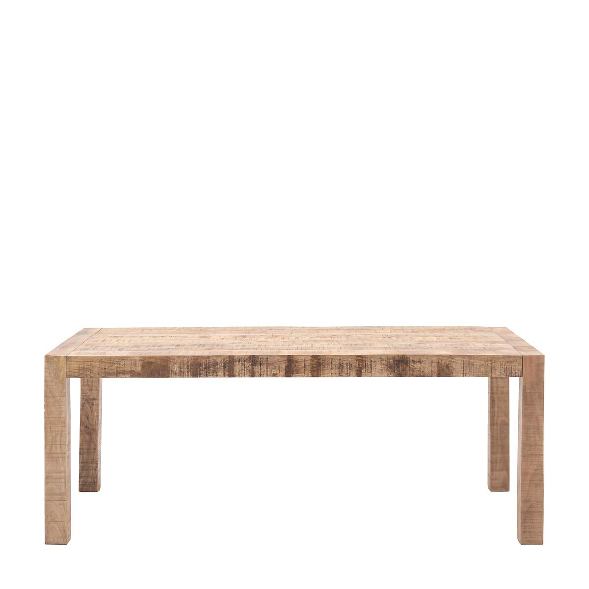 Rustana Weathered Mango Wood Dining Table – image 2