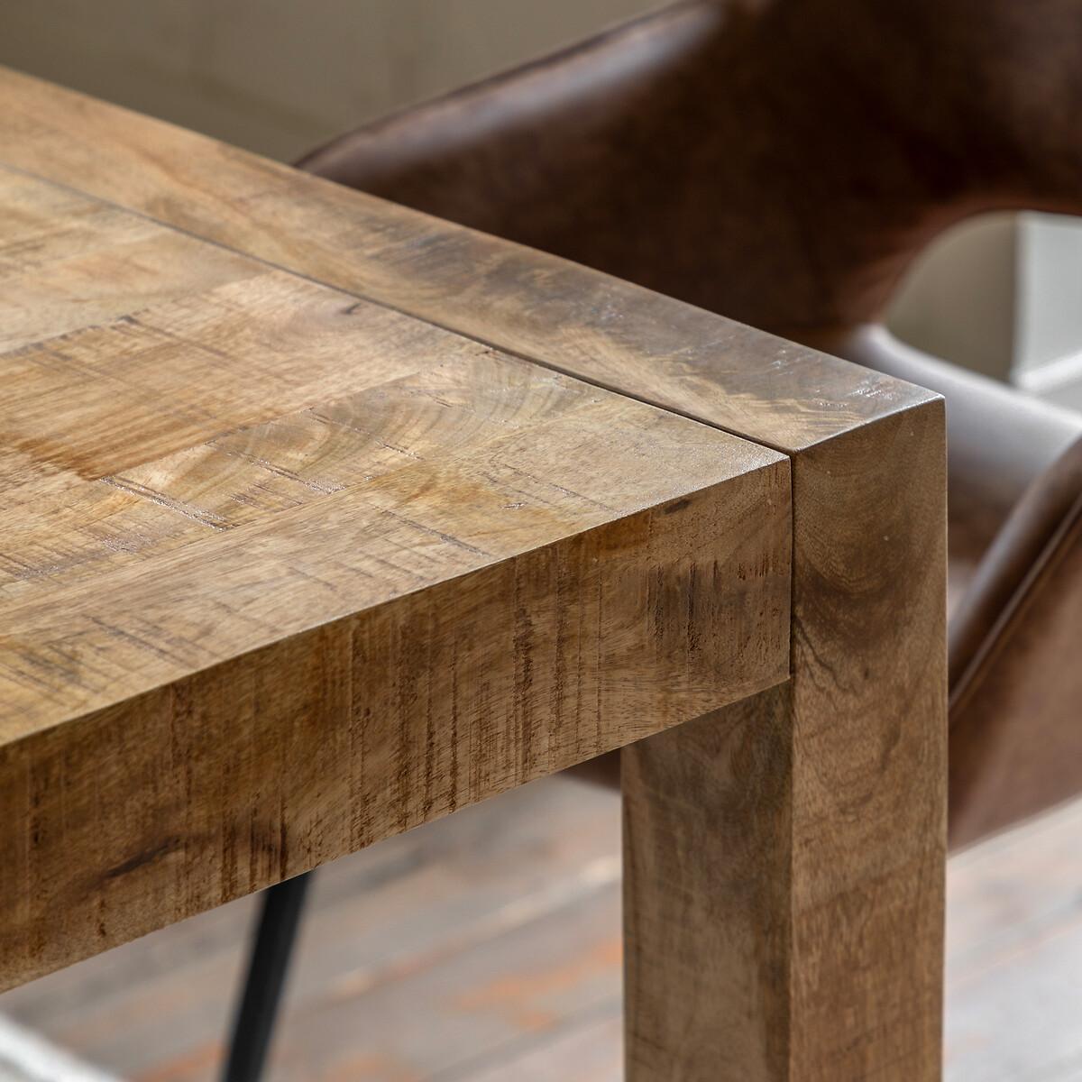 Rustana Weathered Mango Wood Dining Table – image 3