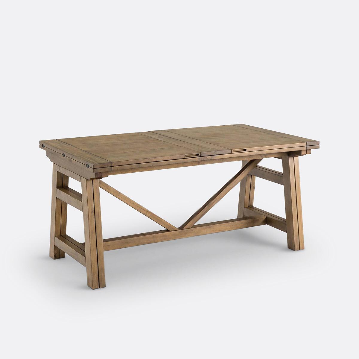 Wabi Solid Pine Extendable Dining Table, Seats 6-12 – image 2