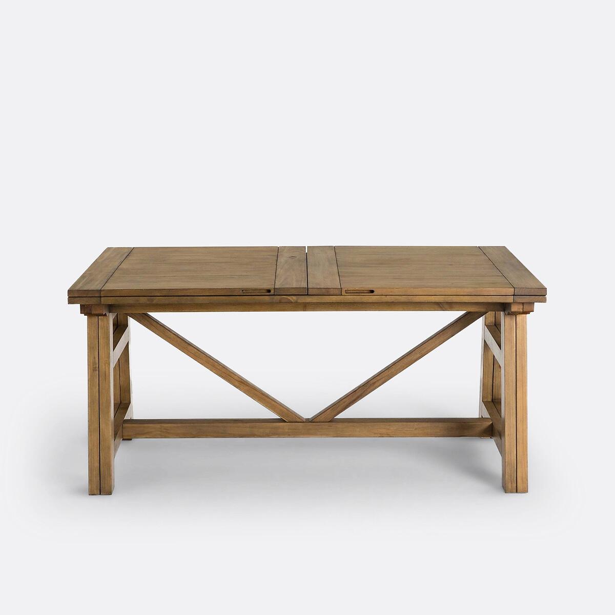 Wabi Solid Pine Extendable Dining Table, Seats 6-12 – image 4