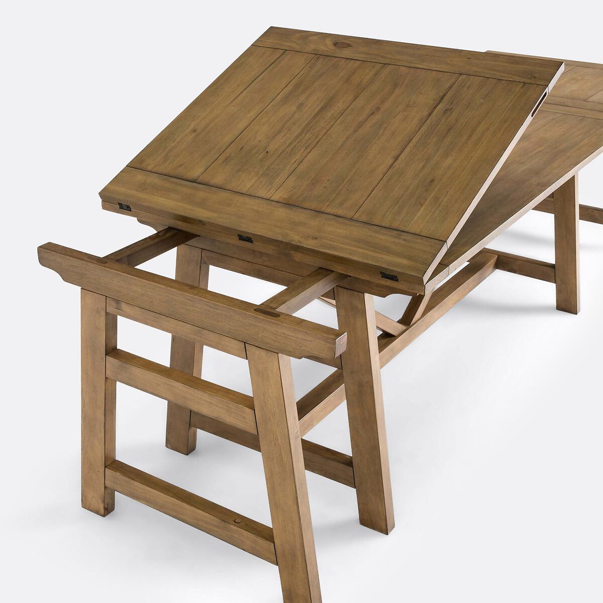 Wabi Solid Pine Extendable Dining Table, Seats 6-12 – image 6