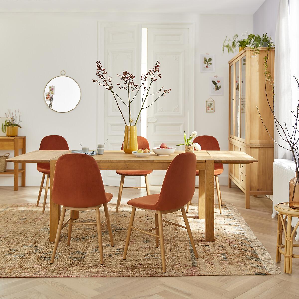Adelita Oak Dining Table with 2 Extensions – image 8