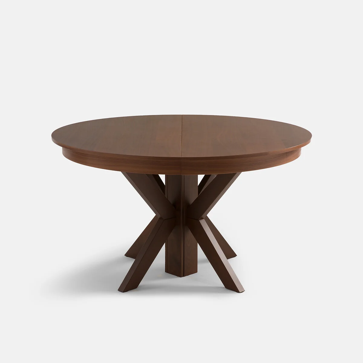 Gosling 6-12 Seater Dining Table in Walnut Veneer and Stained Beech – image 4