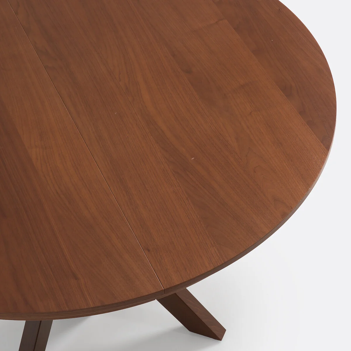 Gosling 6-12 Seater Dining Table in Walnut Veneer and Stained Beech – image 5