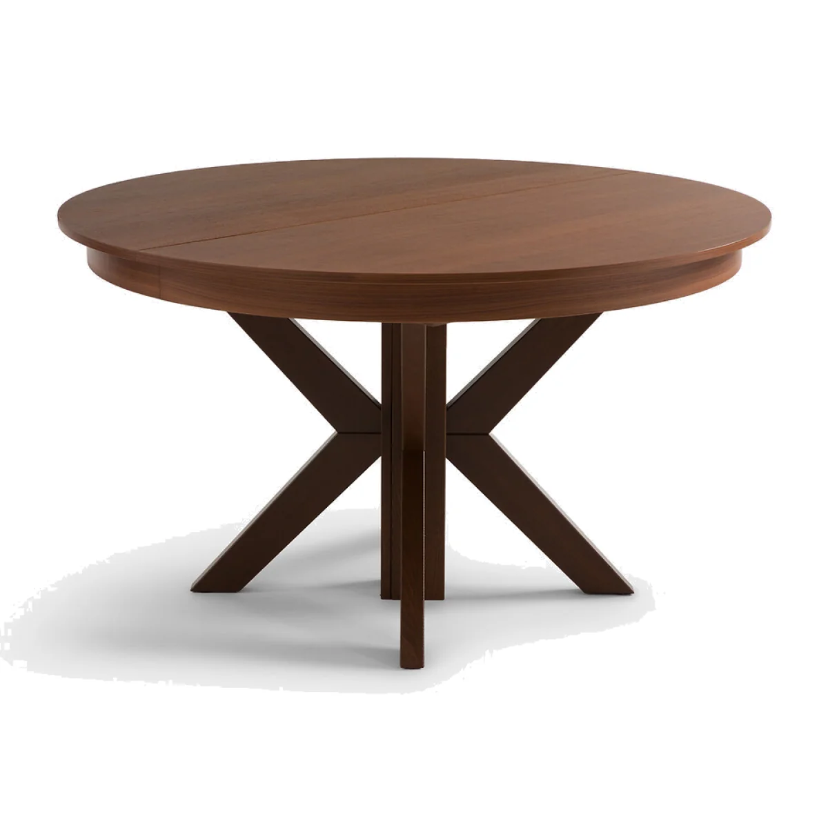 Gosling 6-12 Seater Dining Table in Walnut Veneer and Stained Beech – image 1