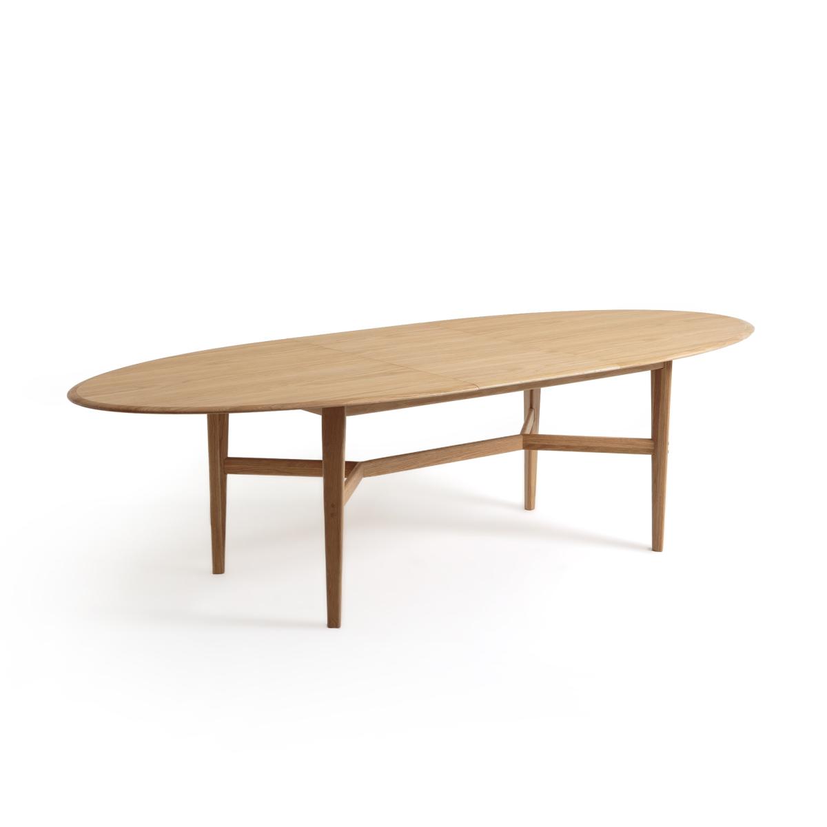 Tadame Solid Oak Extendable Dining Table (Seats 10) – image 2