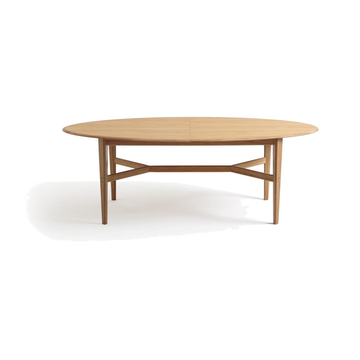 Tadame Solid Oak Extendable Dining Table (Seats 10) – image 1