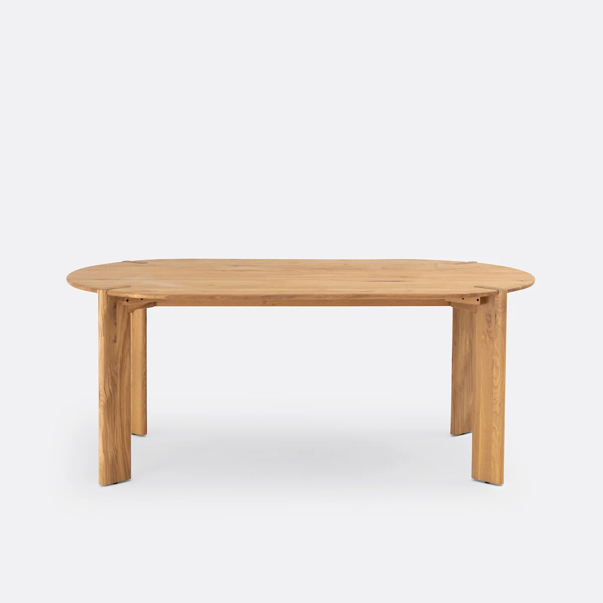 Elmo 6-8 Seater Dining Table in Solid Oak – image 5